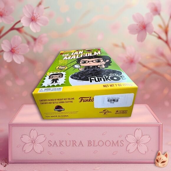 Funko Cereal Jurassic Park Dr. Ian Malcolm Hot Topic Exclusive Sealed Vaulted - Picture 6 of 8